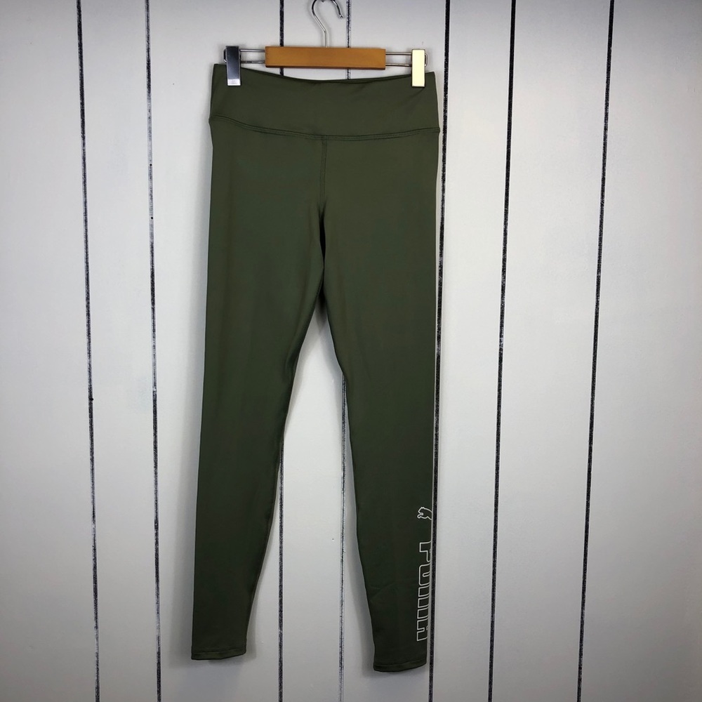 NWT Puma Leggings Olive Green Sz S